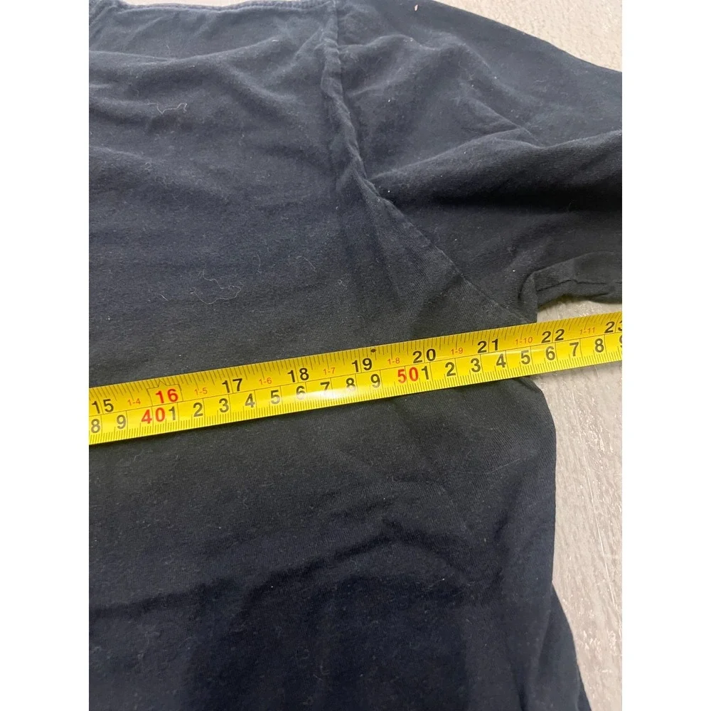 Jordan T-Shirt Men Large Black Graphic Print Short Sleeve Streetwear Skater Boho